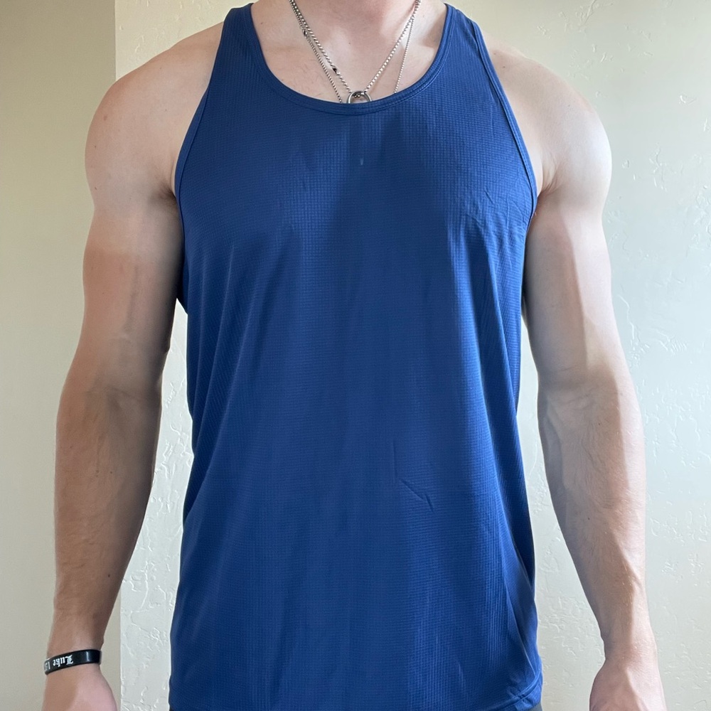 Men's Blue Tank Top BRAND NEW